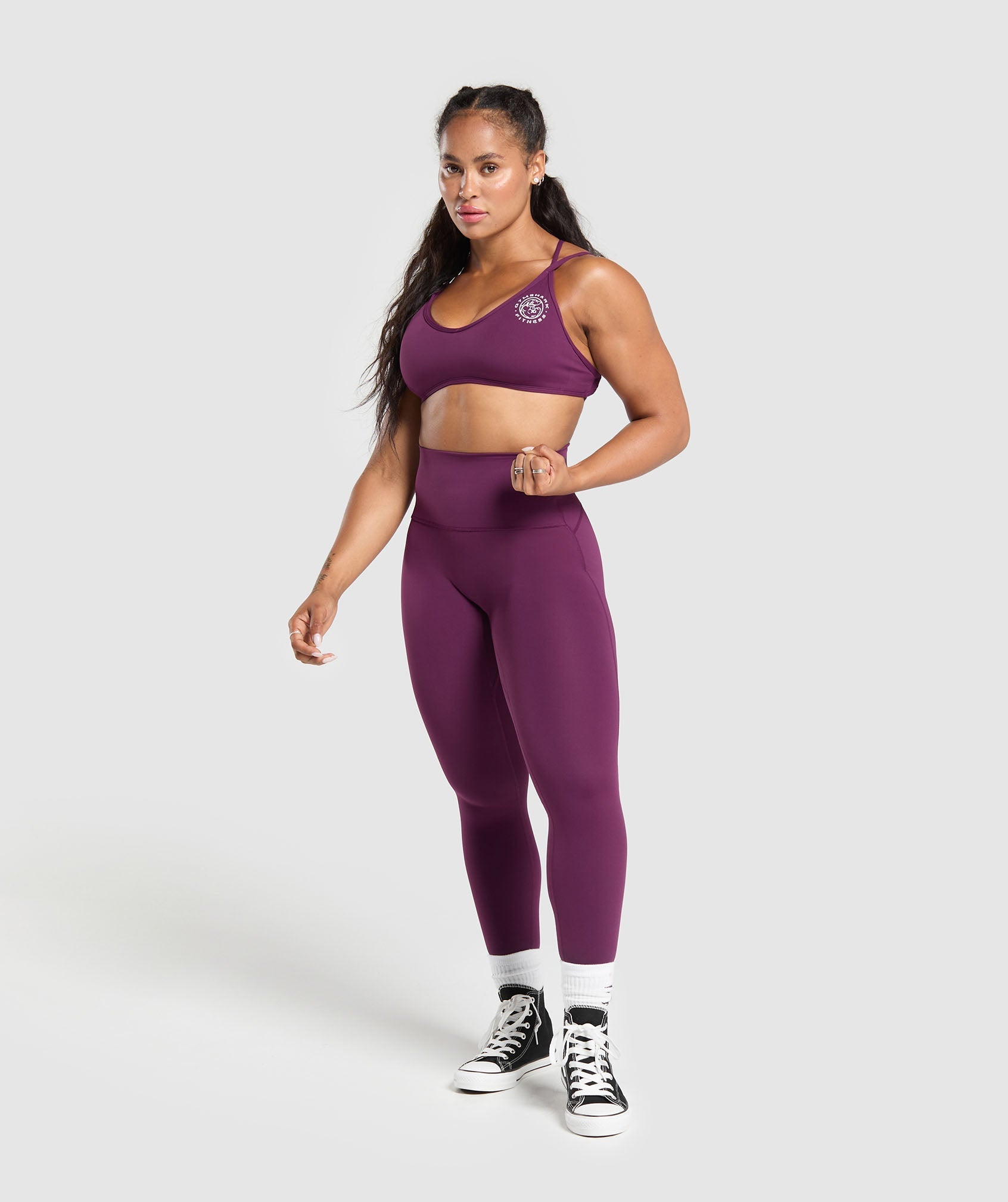Legacy Regular Leggings - Magenta Purple