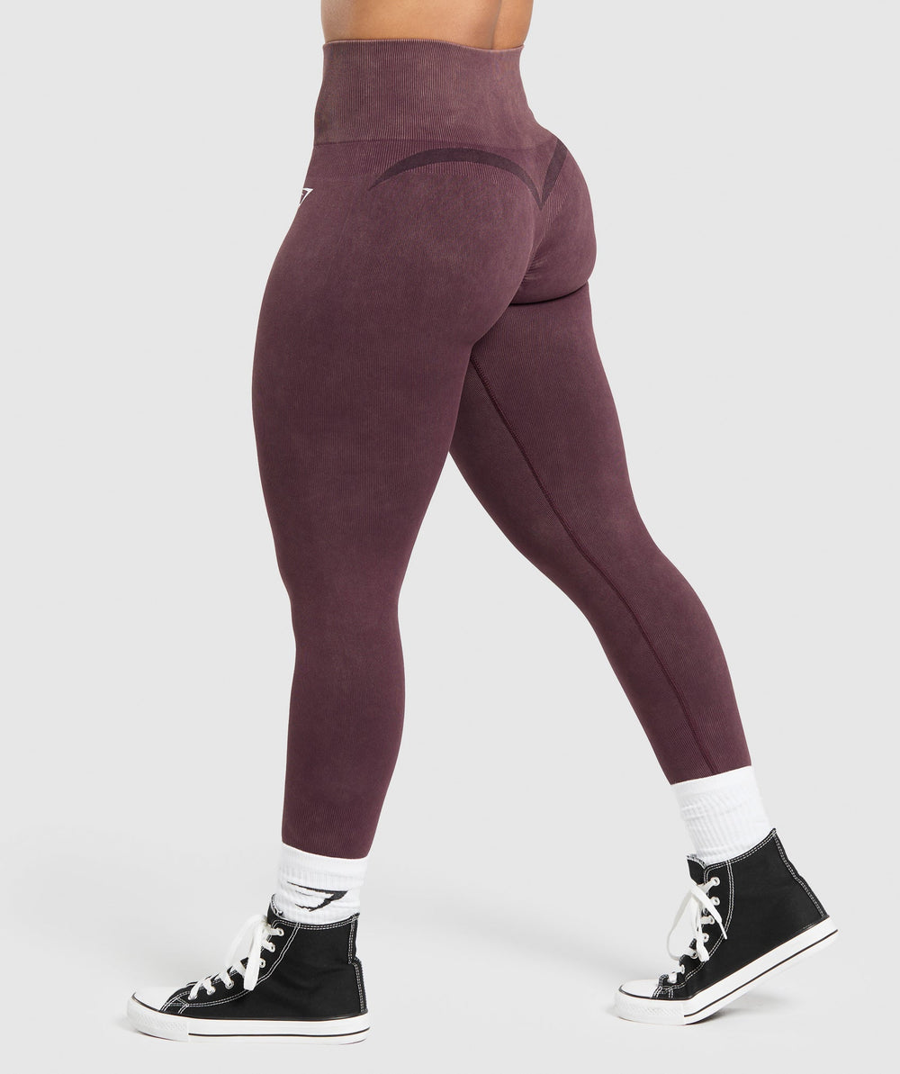 Gains Seamless Leggings - Depth Purple
