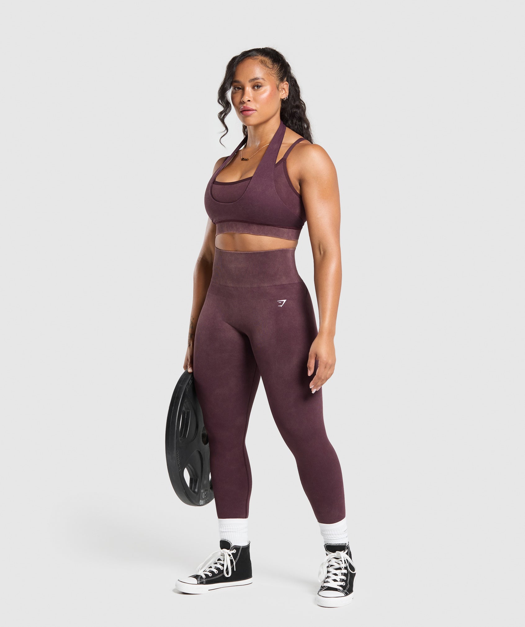 Gains Seamless Leggings - Depth Purple