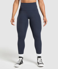 Legacy Regular Leggings - Heavy Blue