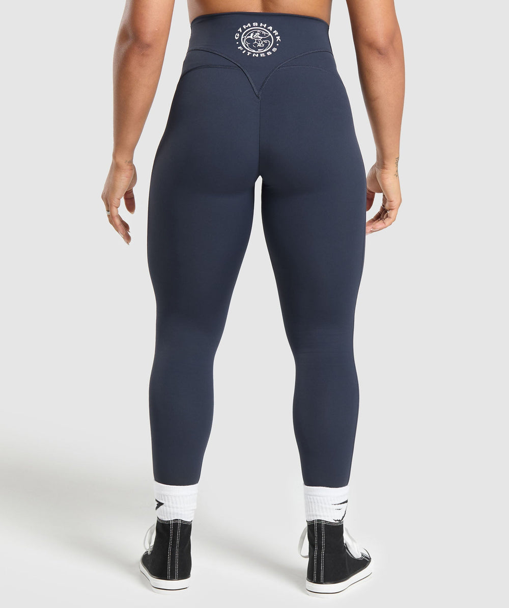 Legacy Regular Leggings - Heavy Blue