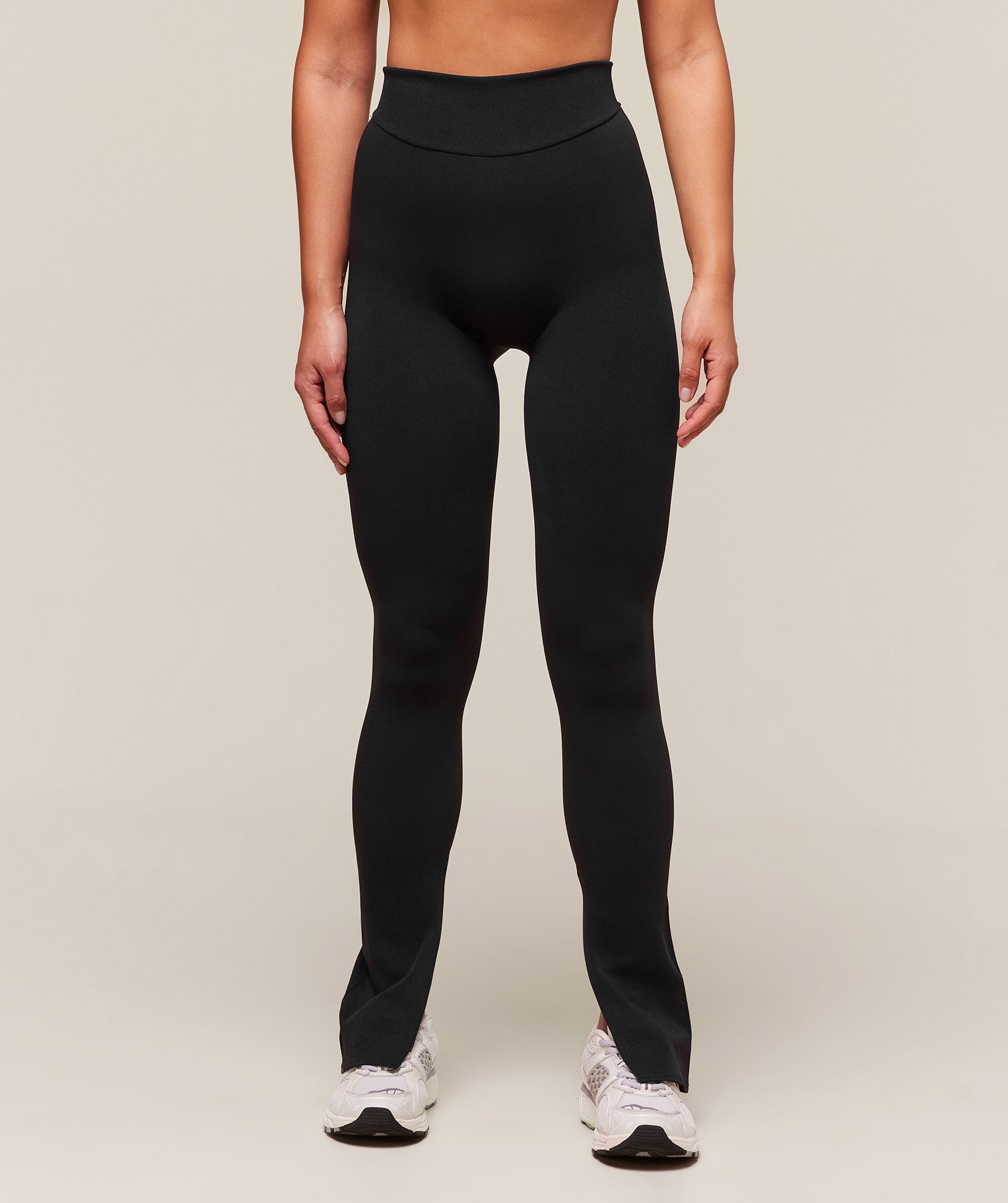 everywear Warp Knit Flare Legging - Black
