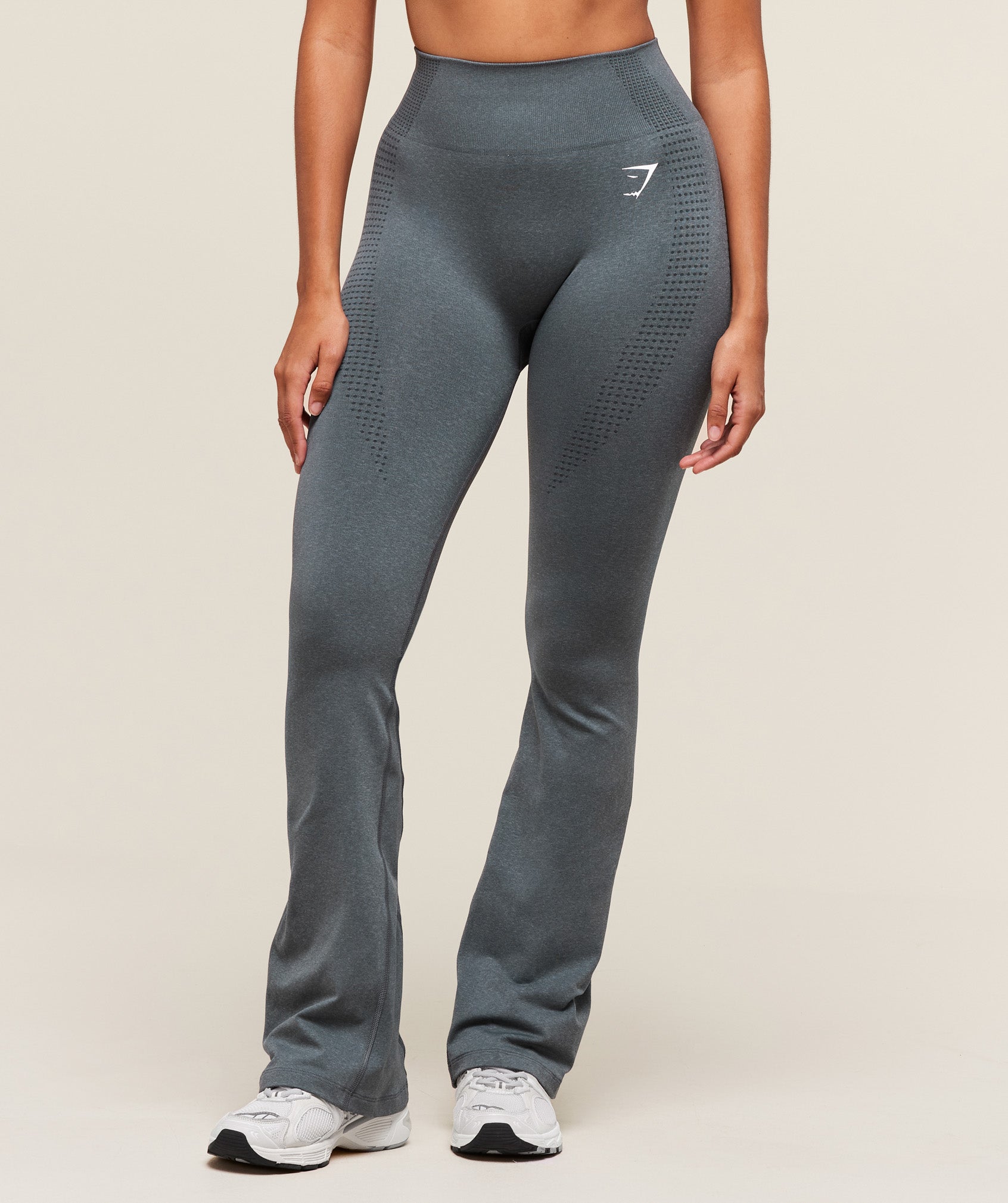 Vital Soft Flared Legging - Strong Grey/Marl