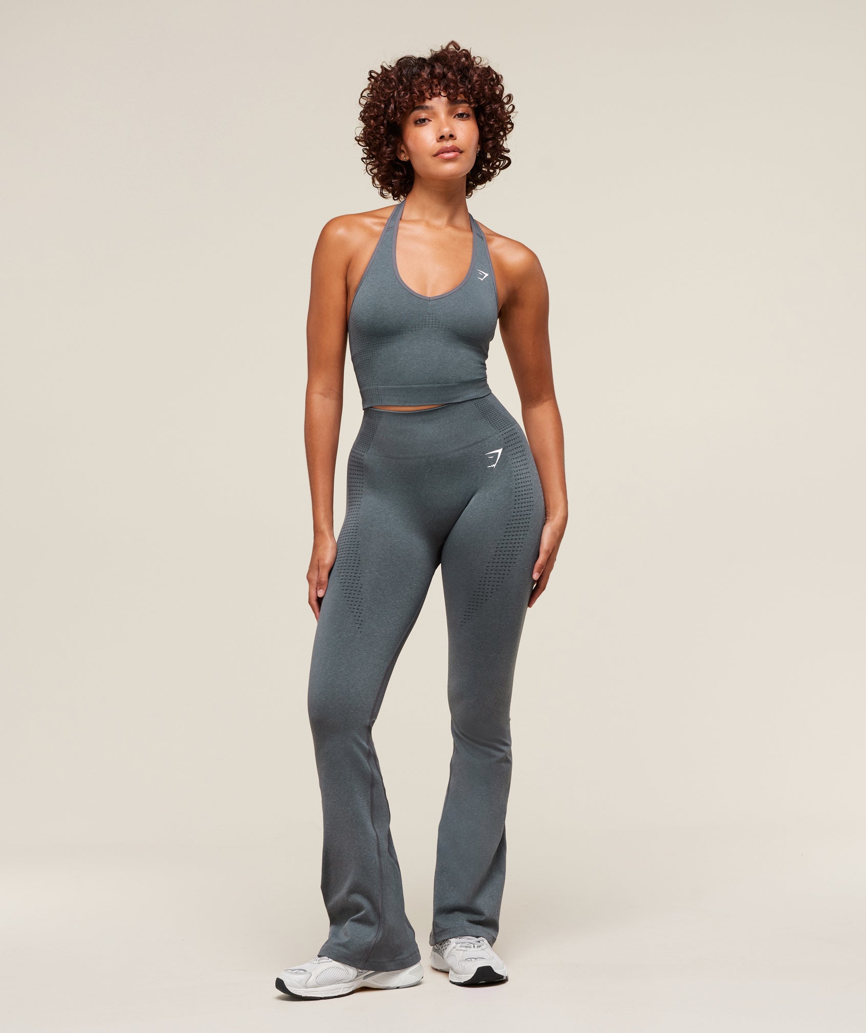 Vital Soft Flared Legging - Strong Grey/Marl