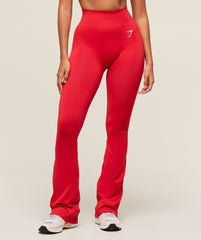 Vital Soft Flared Legging - Velocity Red