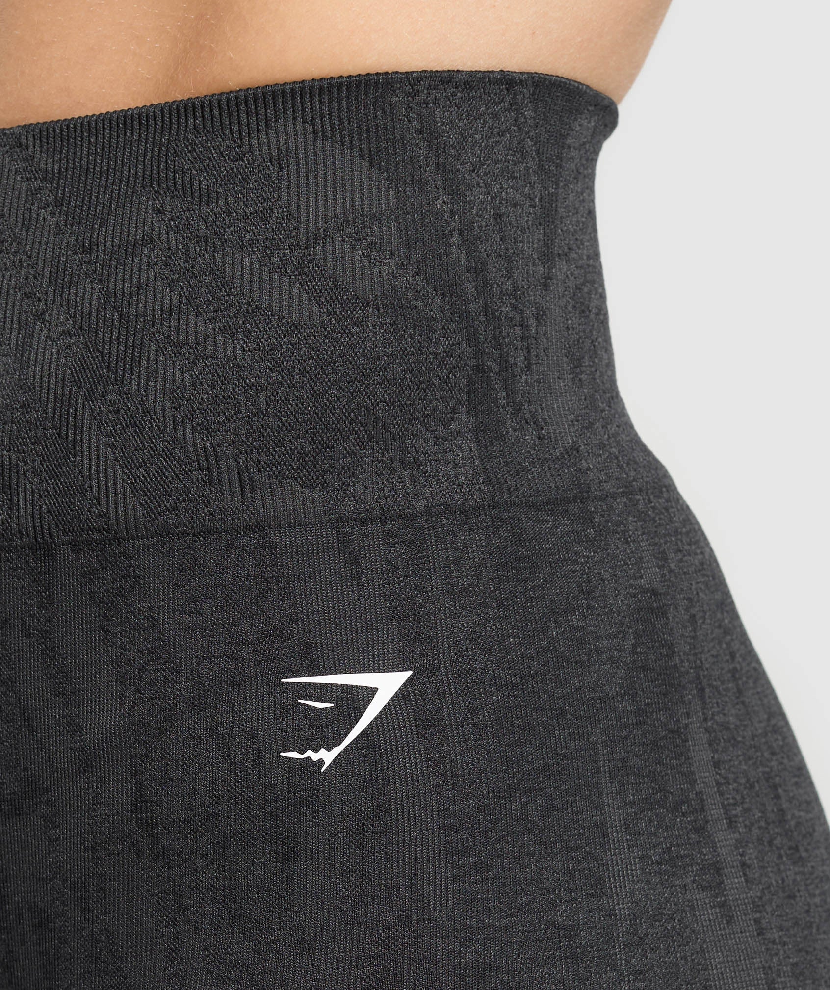 Adapt Camo Seamless Leggings - Black