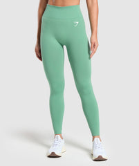 Vital Leggings - Lagoon Green Marl