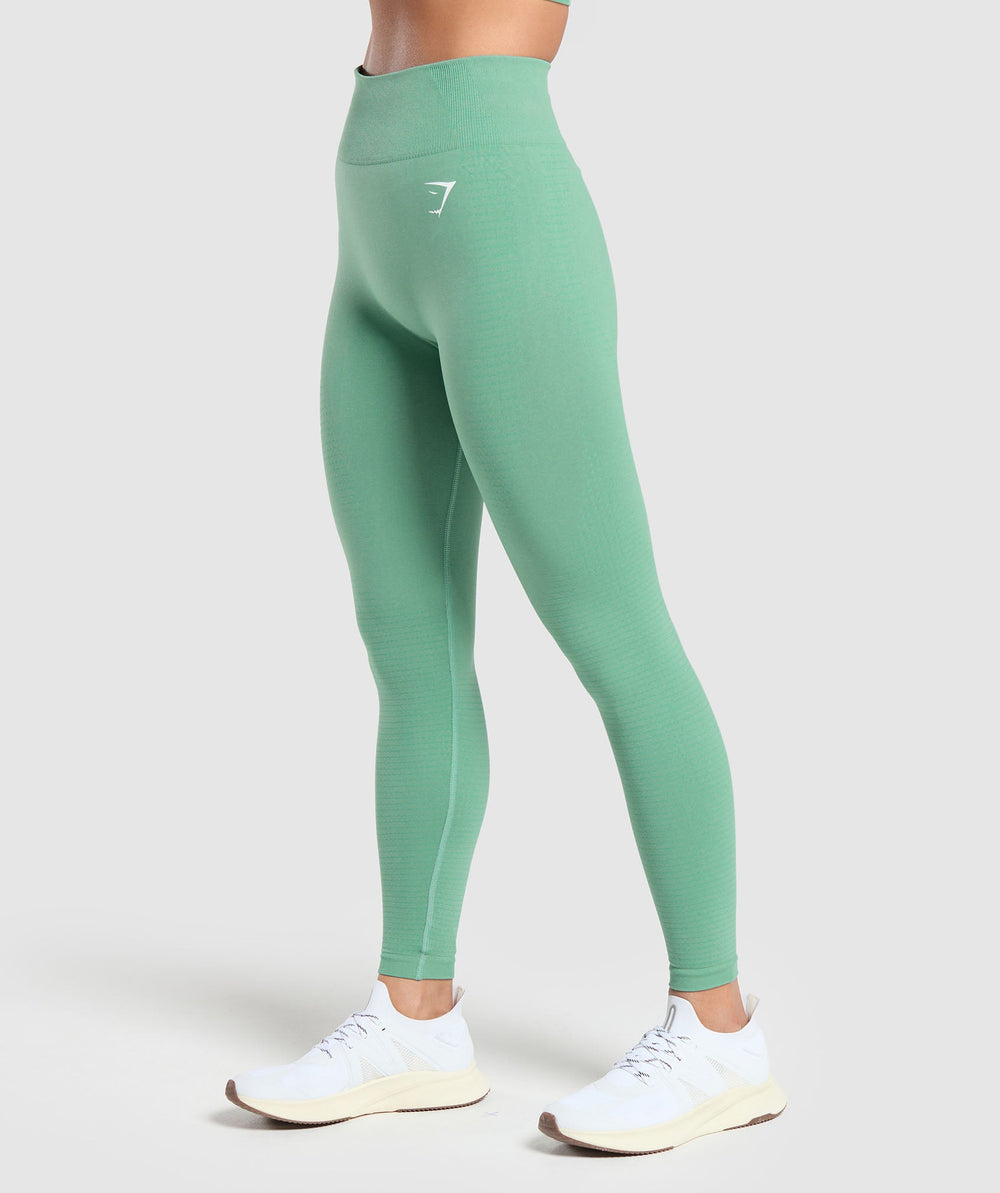 Vital Leggings - Lagoon Green Marl