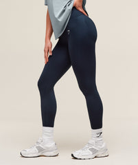 Lift Seamless Leggings - Midnight Blue/Black Marl