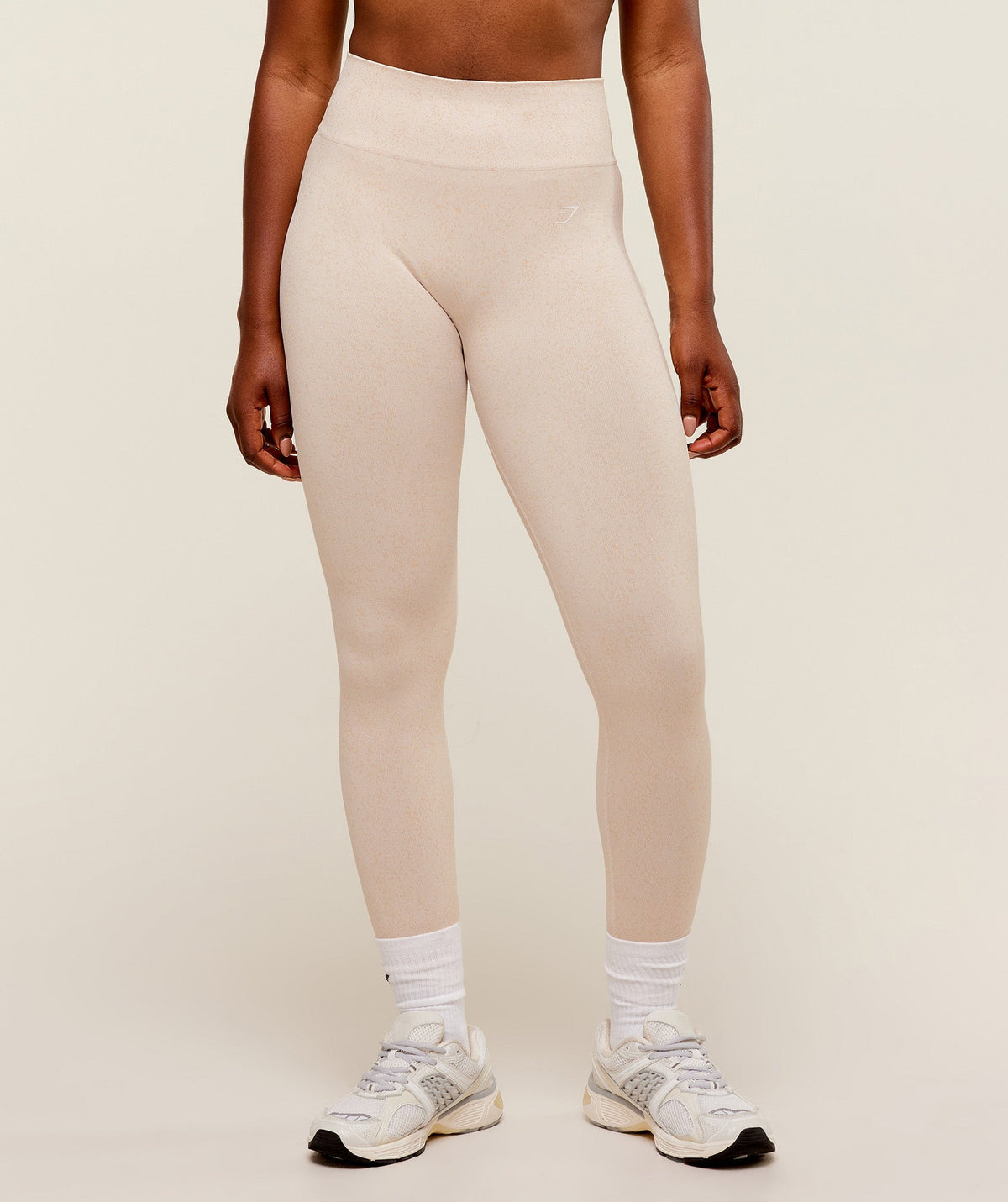 Adapt Fleck x Whitney Leggings - Mineral | Coconut White
