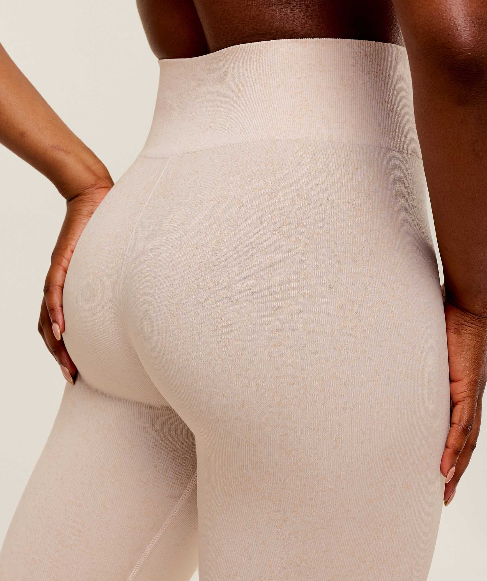 Adapt Fleck x Whitney Leggings - Mineral | Coconut White