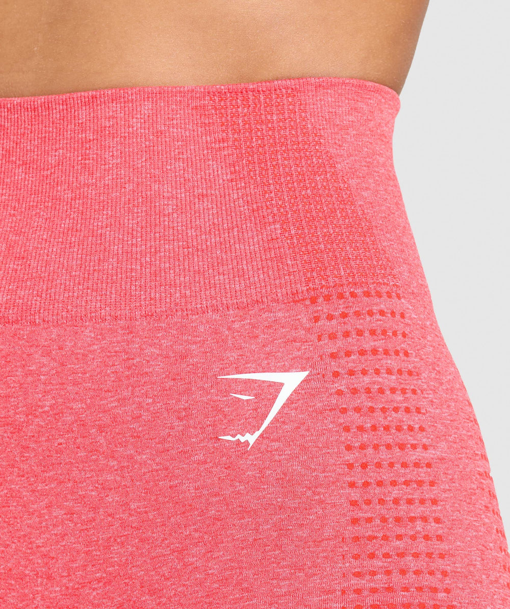 Vital Leggings - Coral Red Marl