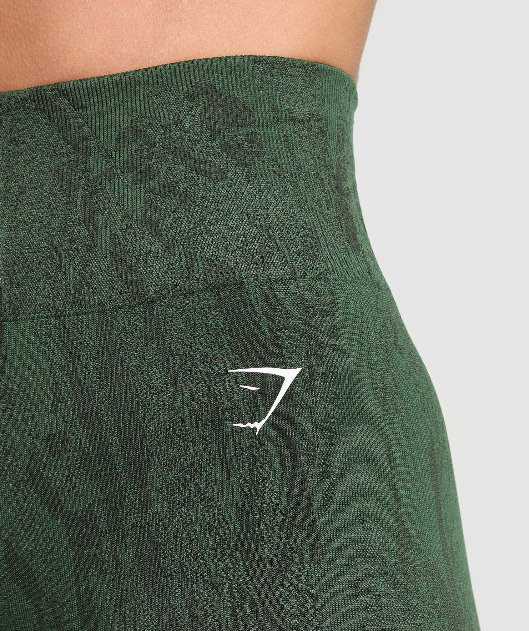 Adapt Camo Seamless Leggings - Green