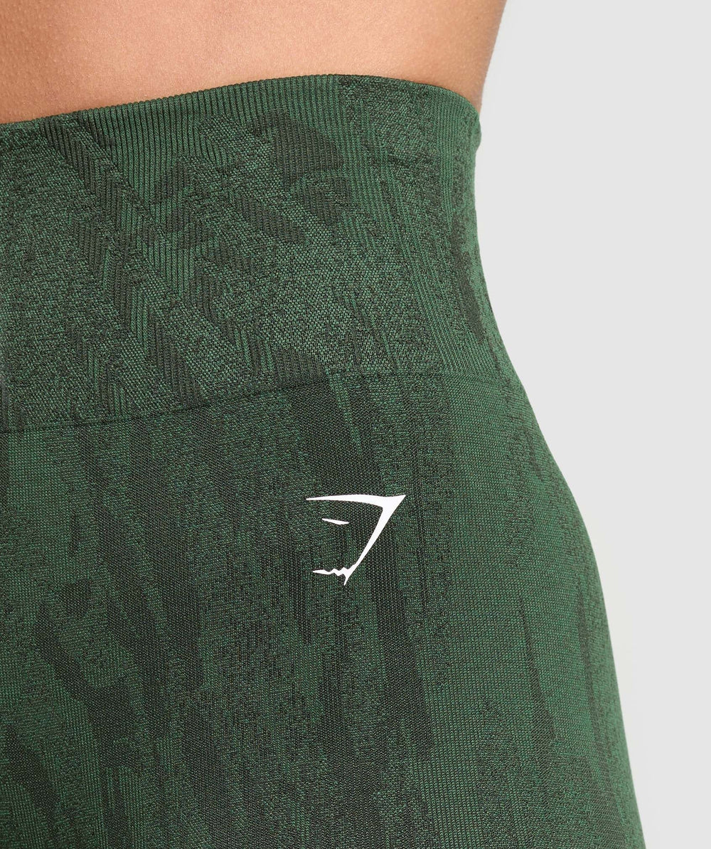 Adapt Camo Seamless Leggings - Green