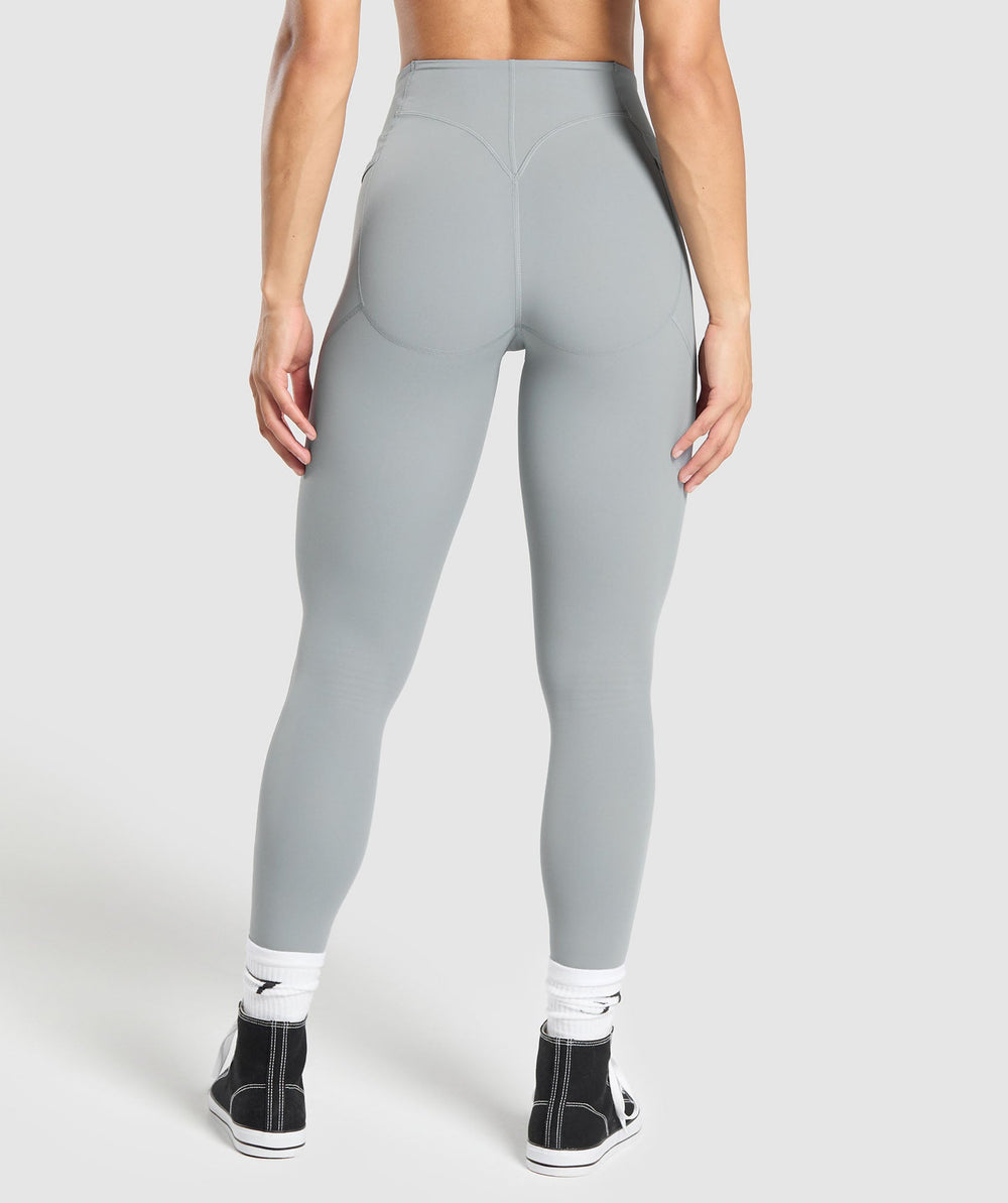 Lifting Pocket Leggings - Denim Grey
