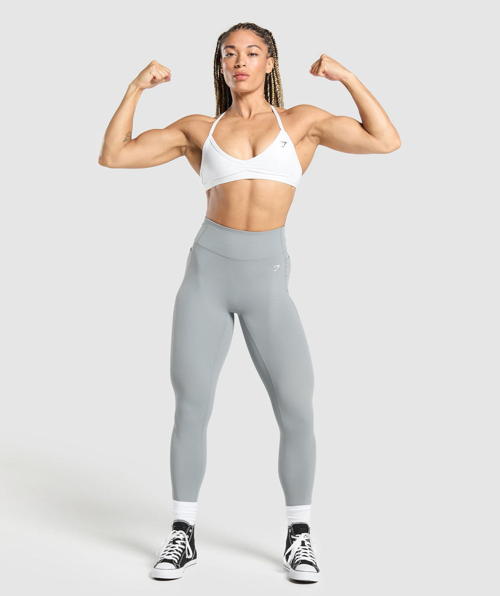 Lifting Pocket Leggings - Denim Grey