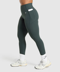 Lifting Pocket Leggings - Darkest Teal