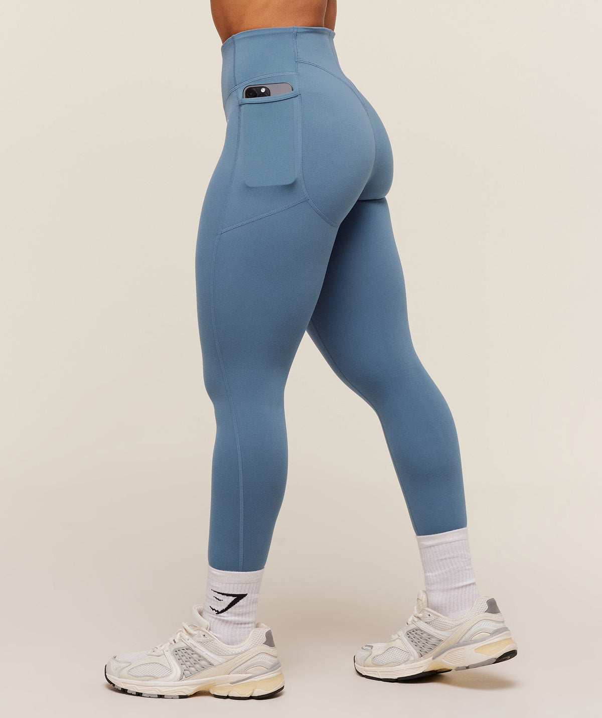 Lifting Pocket Leggings - Worn Blue