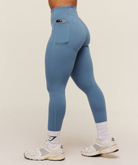 Lifting Pocket Leggings - Worn Blue