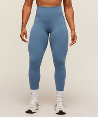 Lifting Pocket Leggings - Worn Blue
