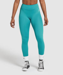 Power Tall Leggings - Bondi Teal
