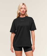 Block Oversized T-Shirt - Black
