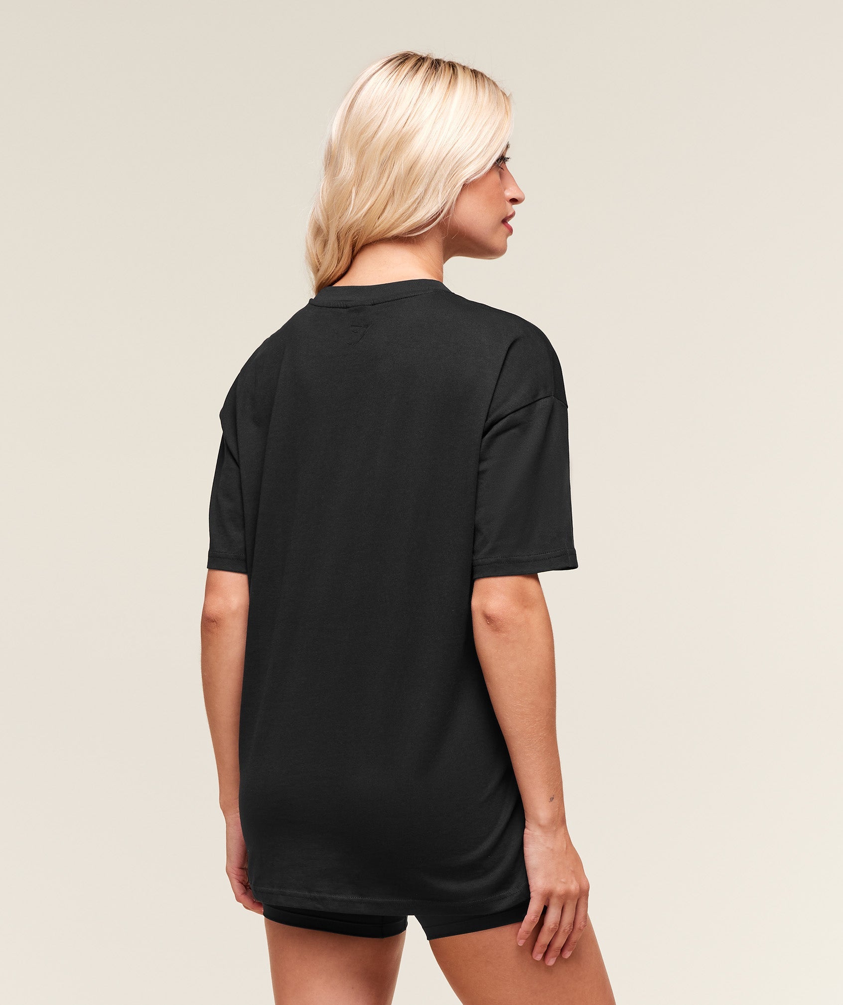 Block Oversized T-Shirt - Black