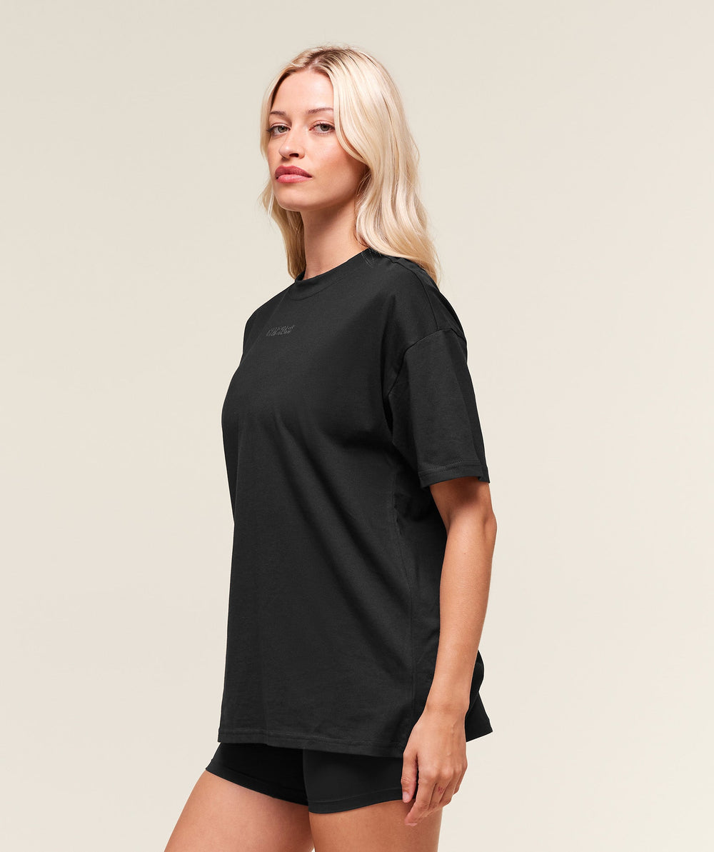 Block Oversized T-Shirt - Black
