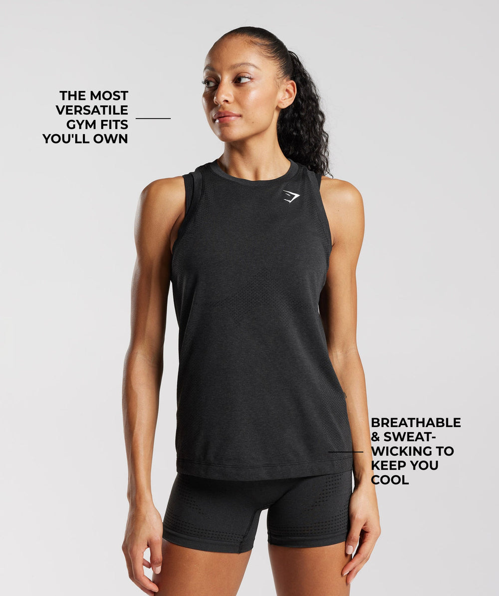 Vital Light Tank - Black Marl