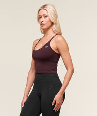 Training Shelf Cami Tank - Cherry Purple