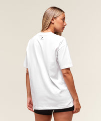 Block Oversized T-Shirt - White