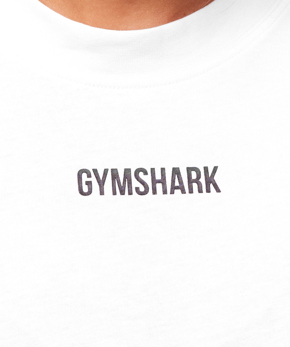 Block Oversized T-Shirt - White