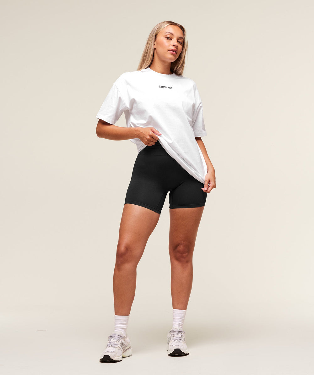 Block Oversized T-Shirt - White