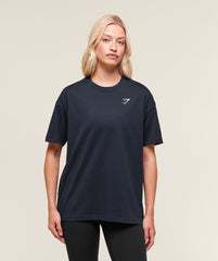 Training Oversized T-Shirt - Heavy Blue