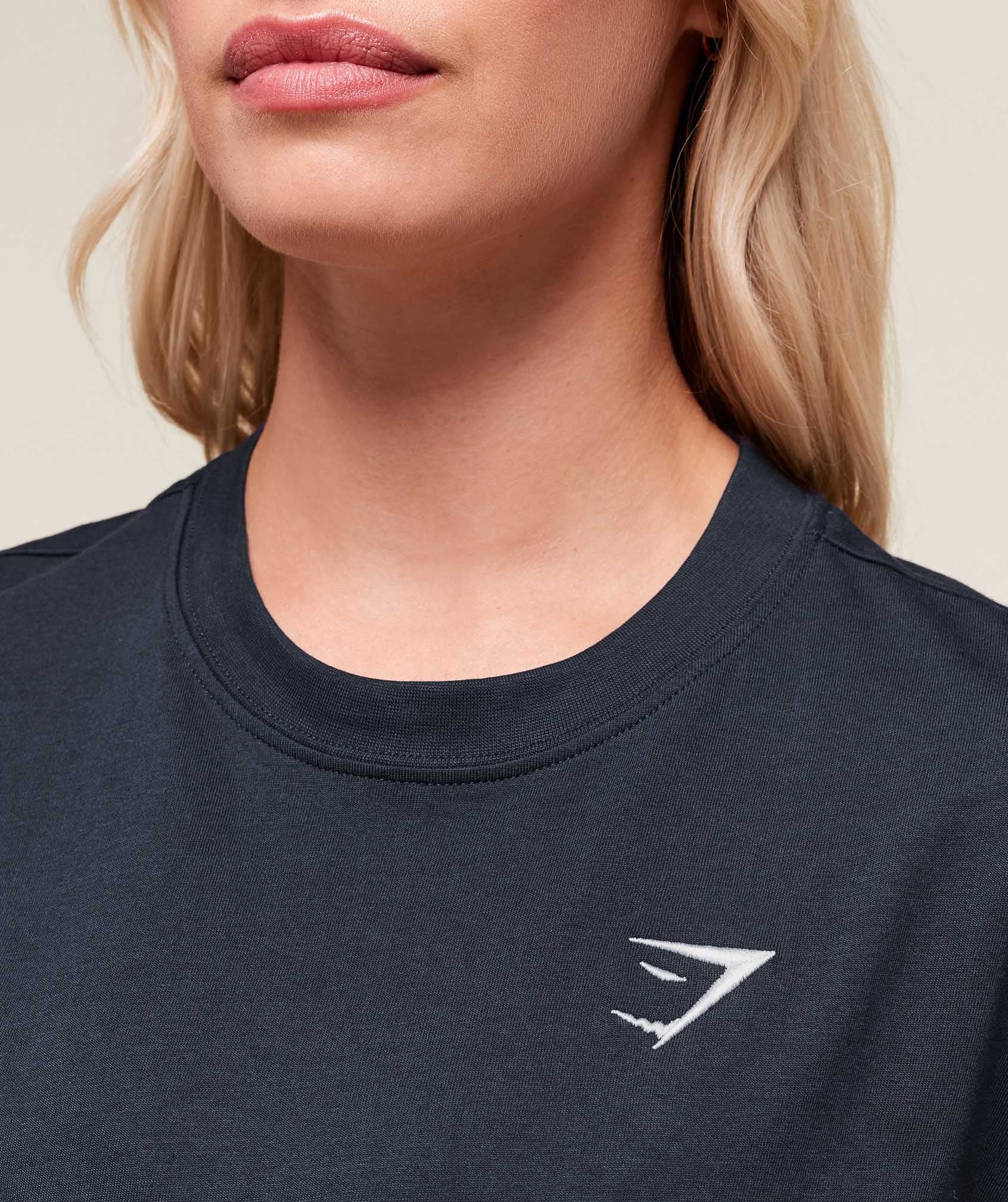 Training Oversized T-Shirt - Heavy Blue