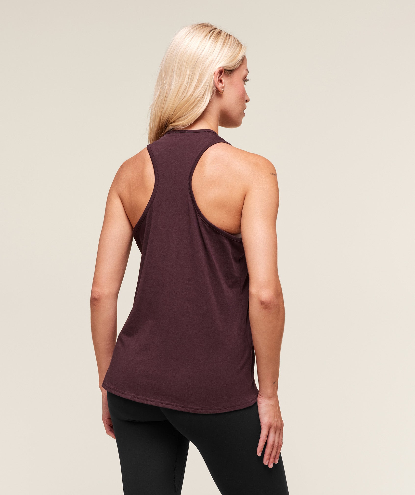 Lifting Essential Cotton Tank - Cherry Purple