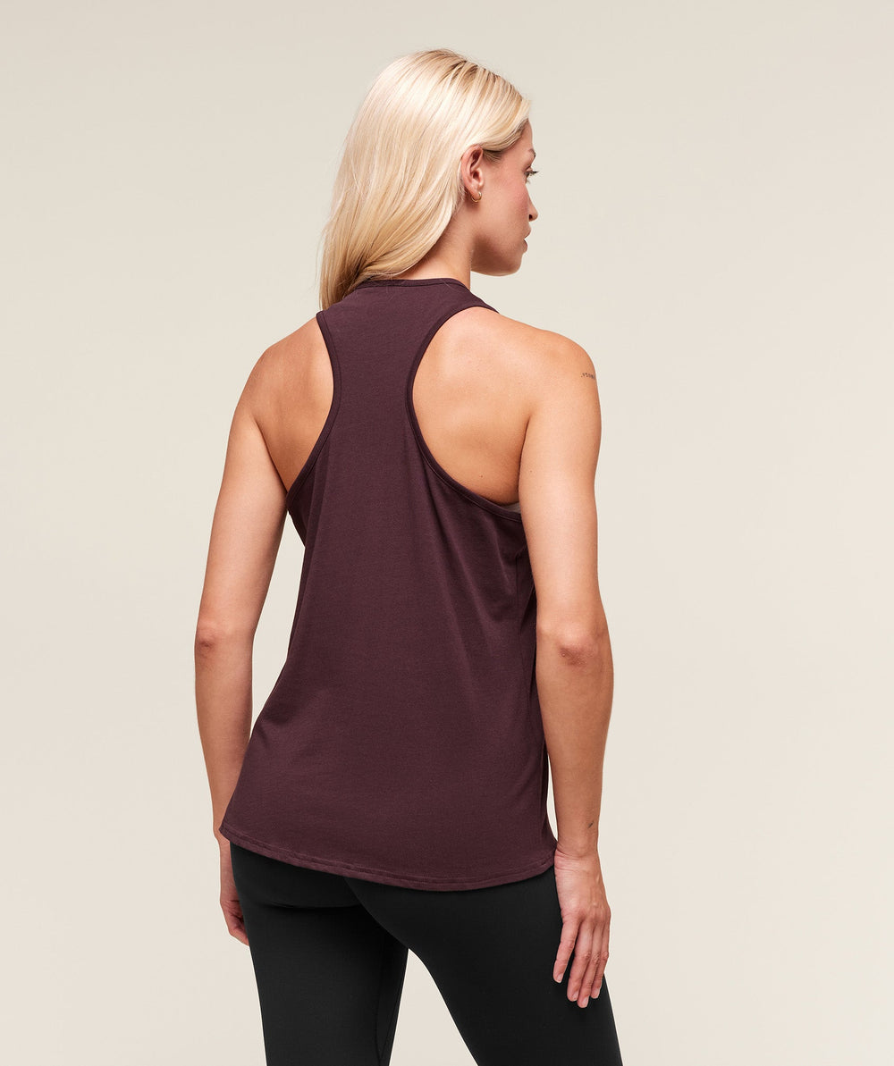 Lifting Essential Cotton Tank - Cherry Purple