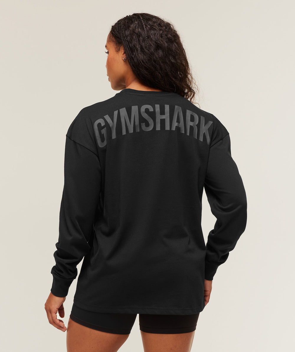 Power Long Sleeve Top - Black