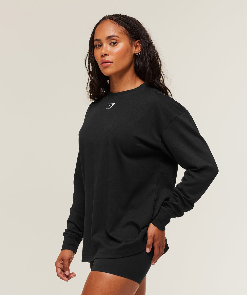 Power Long Sleeve Top - Black