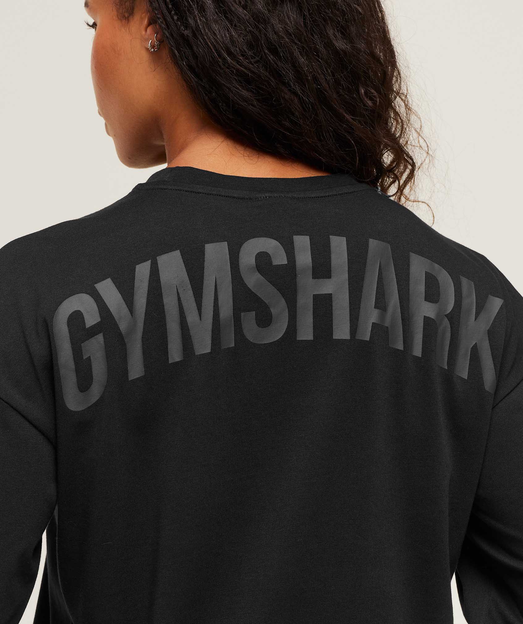 Power Long Sleeve Top - Black