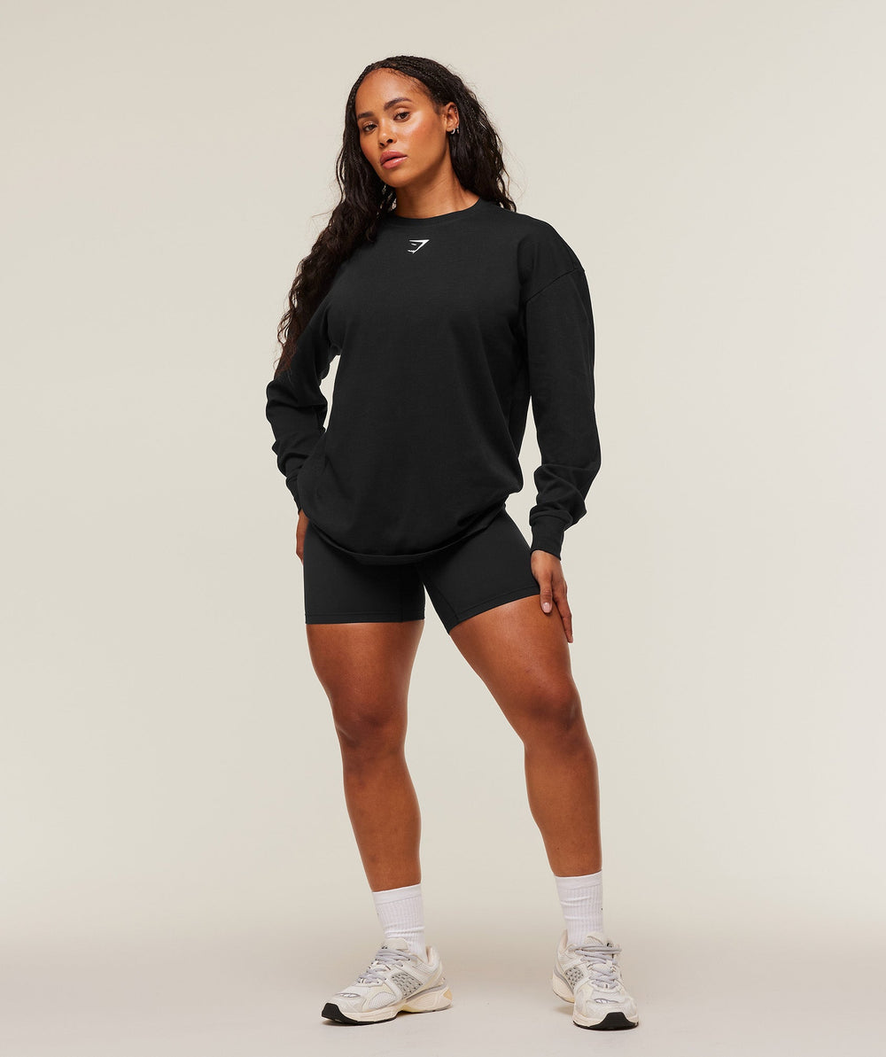 Power Long Sleeve Top - Black