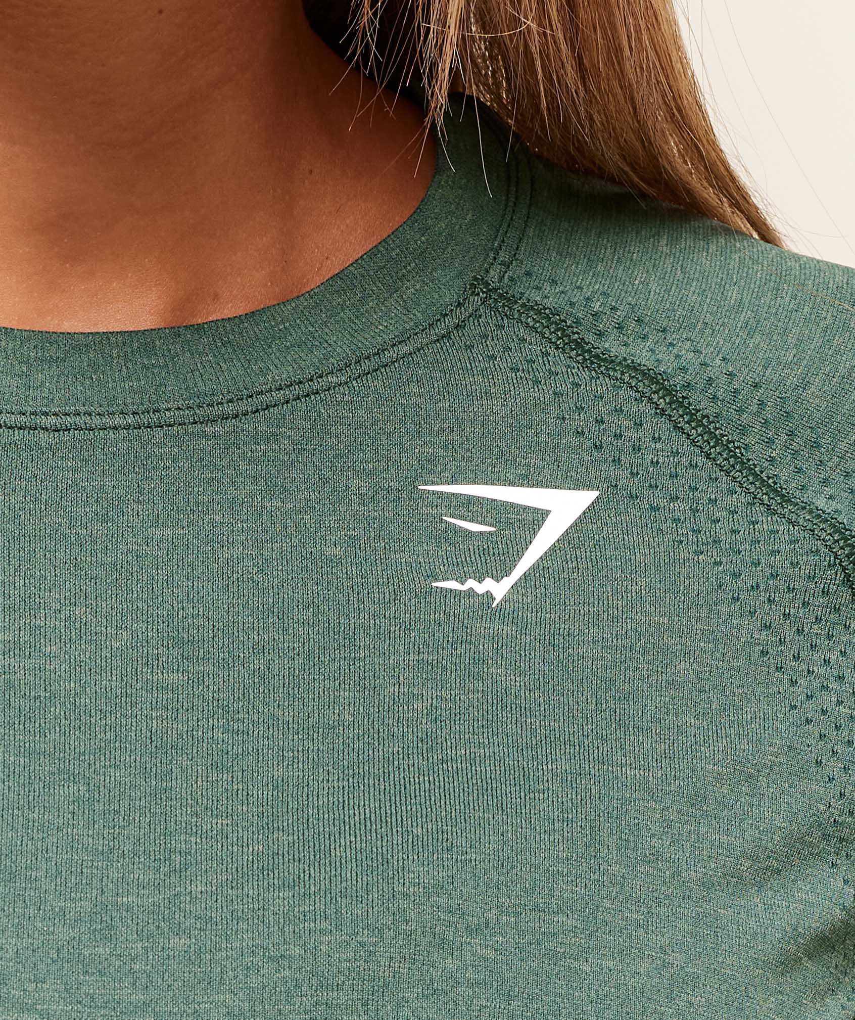 Vital Light T-Shirt - Obsidian Green Marl