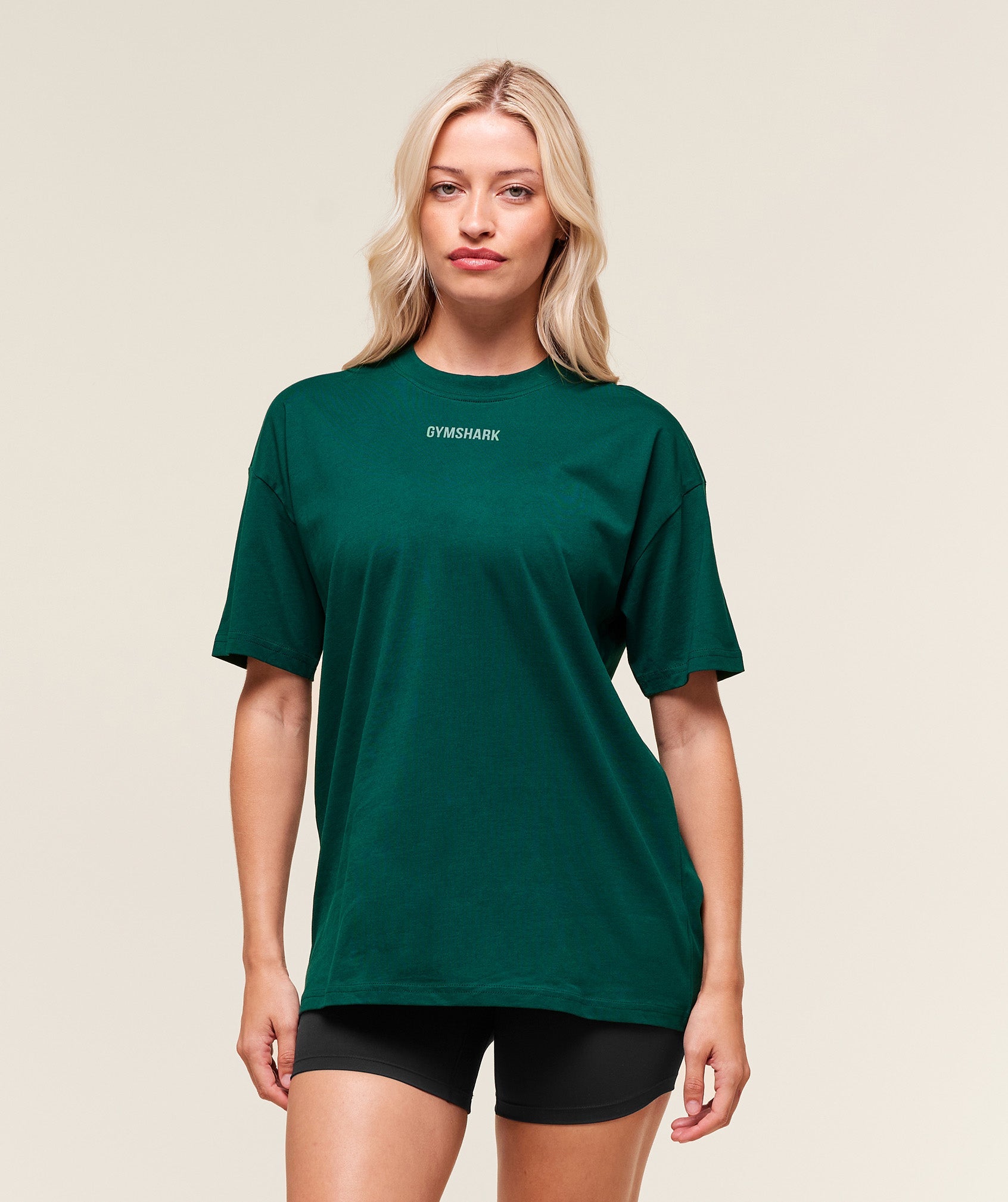Block Oversized T-Shirt - Weighted Teal