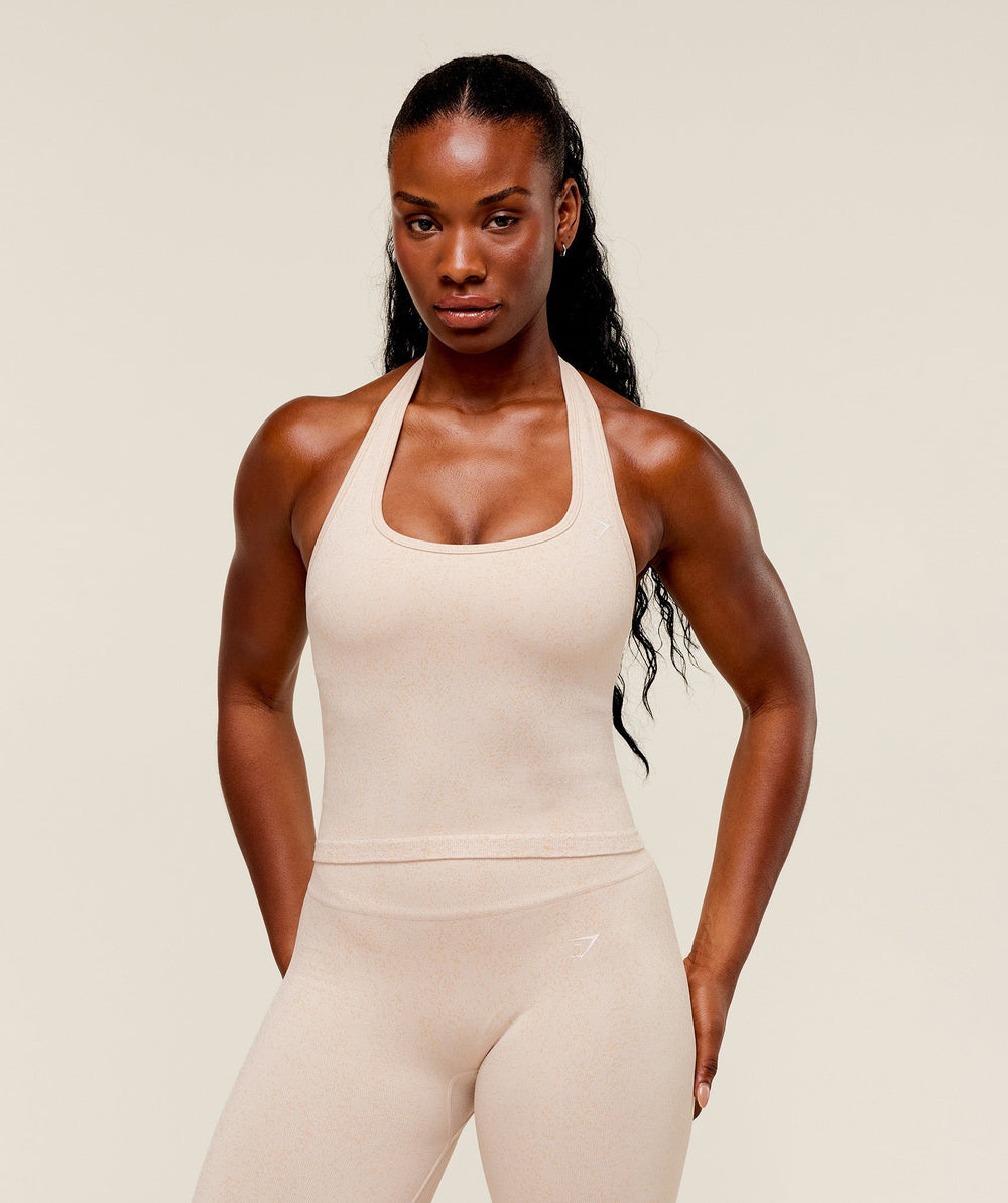 Adapt Fleck x Whitney Tank With Shelf - Coconut White