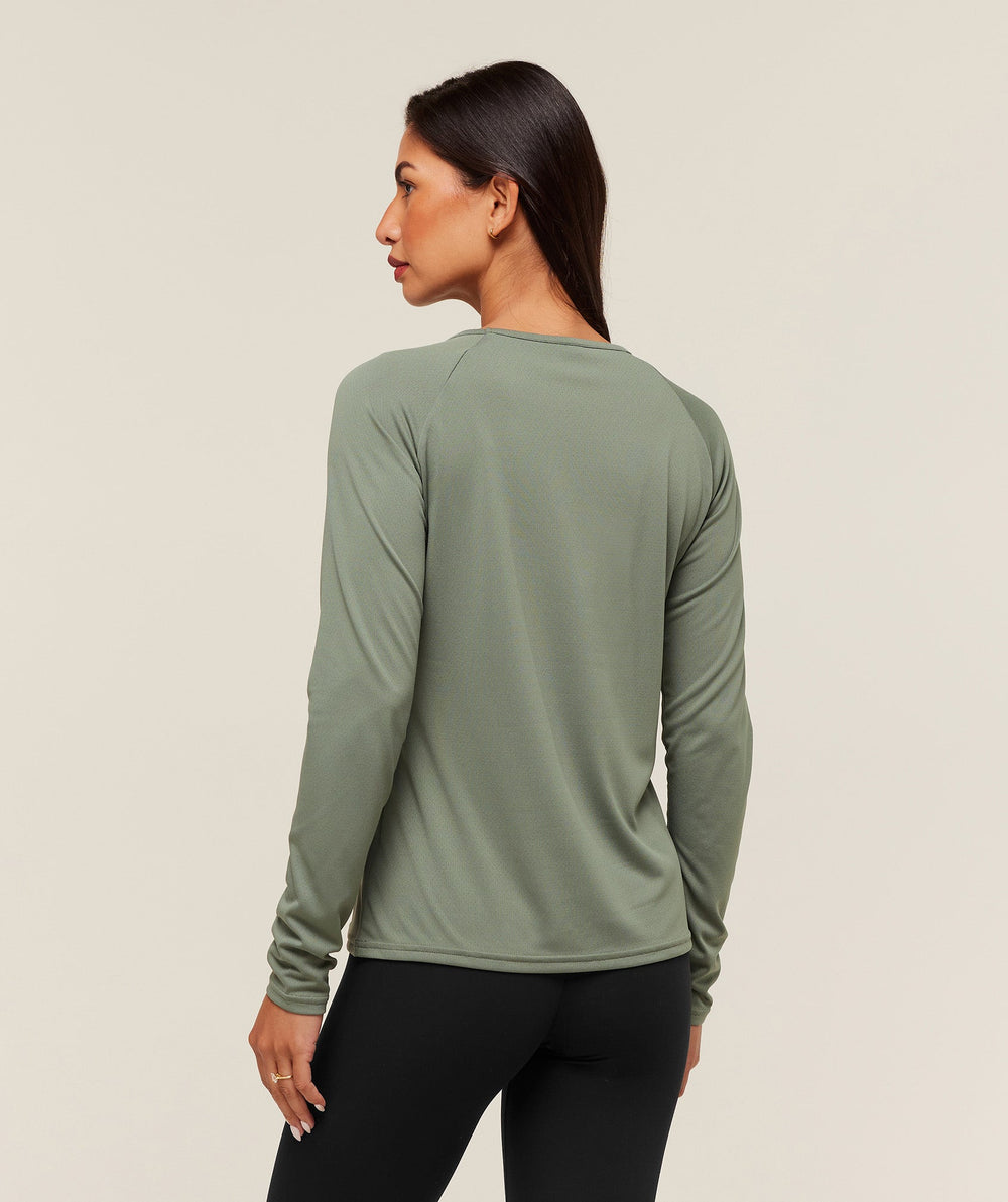 Training Long Sleeve Top  - Unit Green