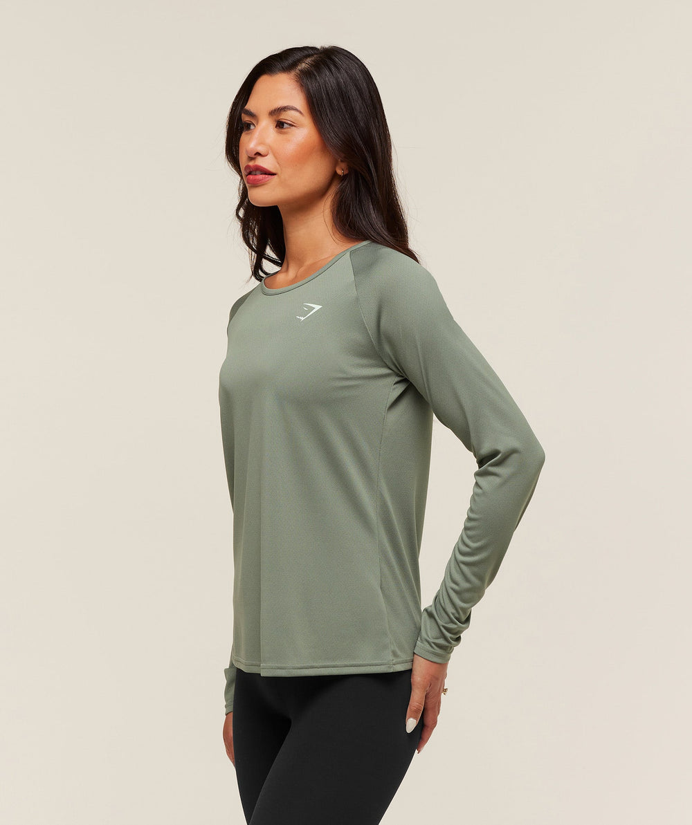Training Long Sleeve Top  - Unit Green