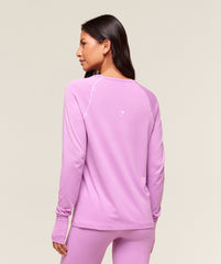 Vital Light Long Sleeve Top - Sour Pink Marl