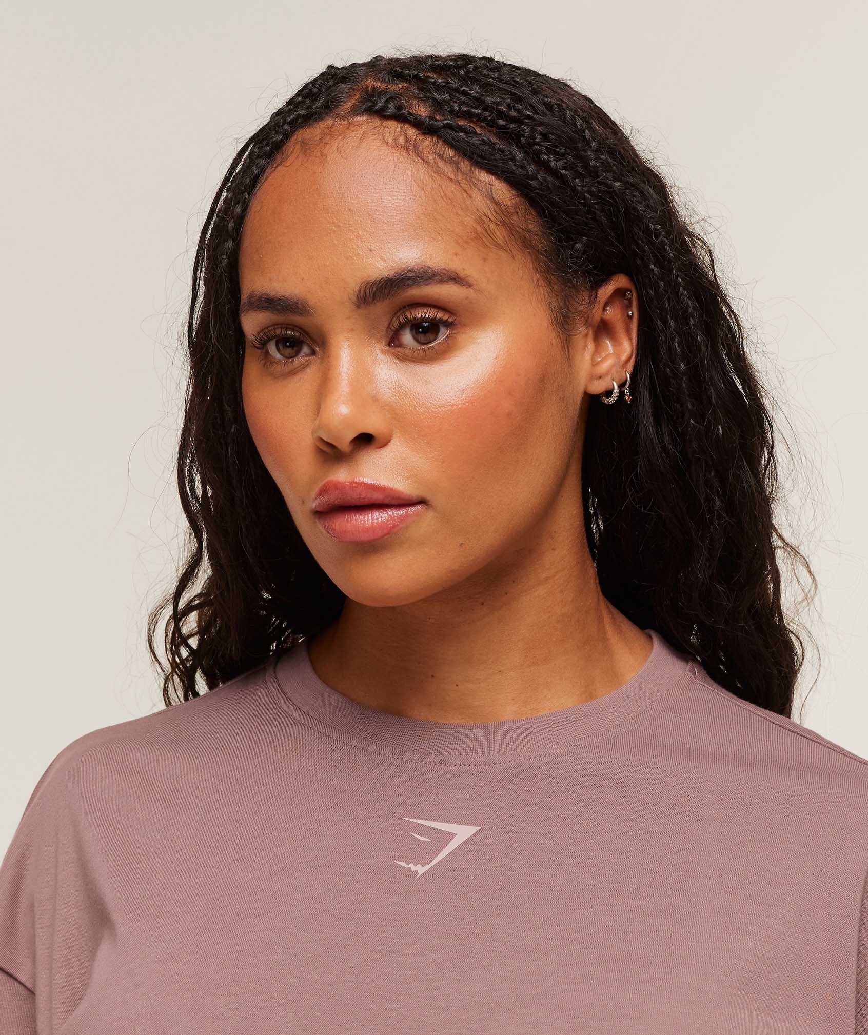 Power Long Sleeve Top - Chestnut Pink/Dusk Pink