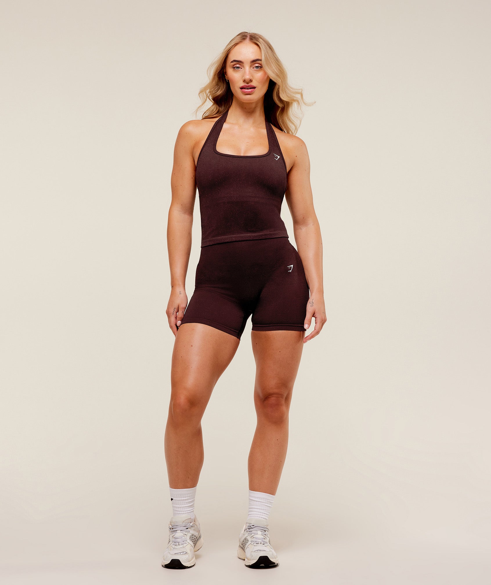 Adapt Fleck x Whitney Tank With Shelf - Cherry Purple/Rich Maroon