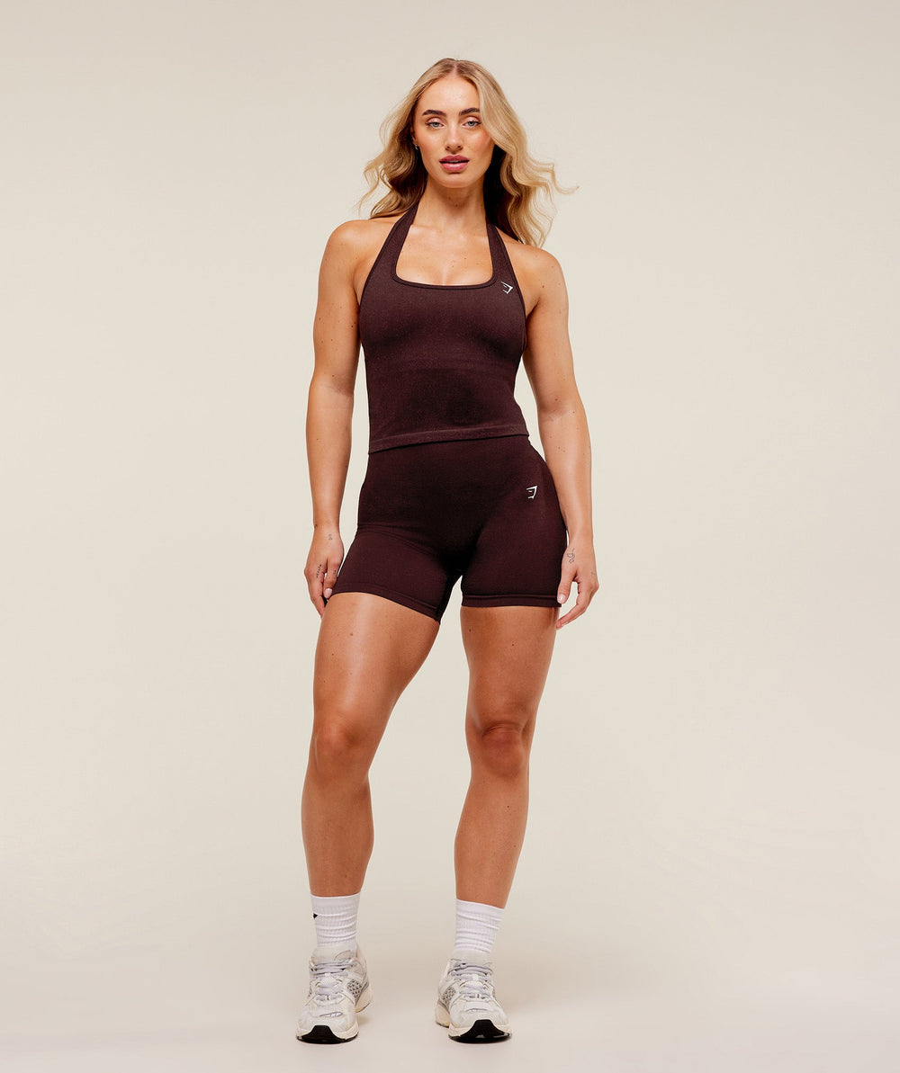 Adapt Fleck x Whitney Tank With Shelf - Cherry Purple/Rich Maroon